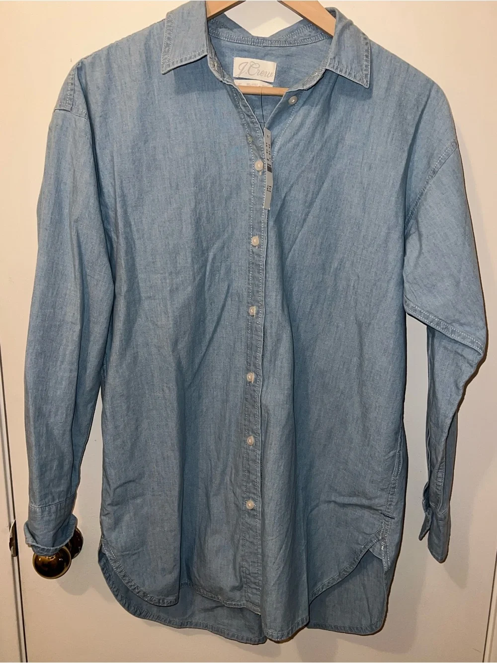 J. Crew Light Chambray Button-Up Shirt